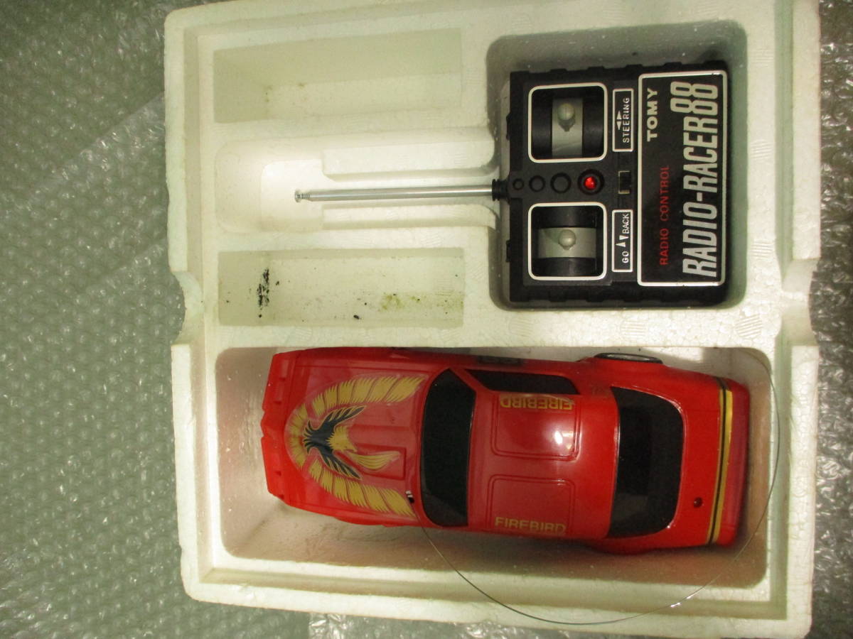 TOMY Tommy lateore-sa88 Pontiac Firebird 1/20 radio-controller old toy that time thing 