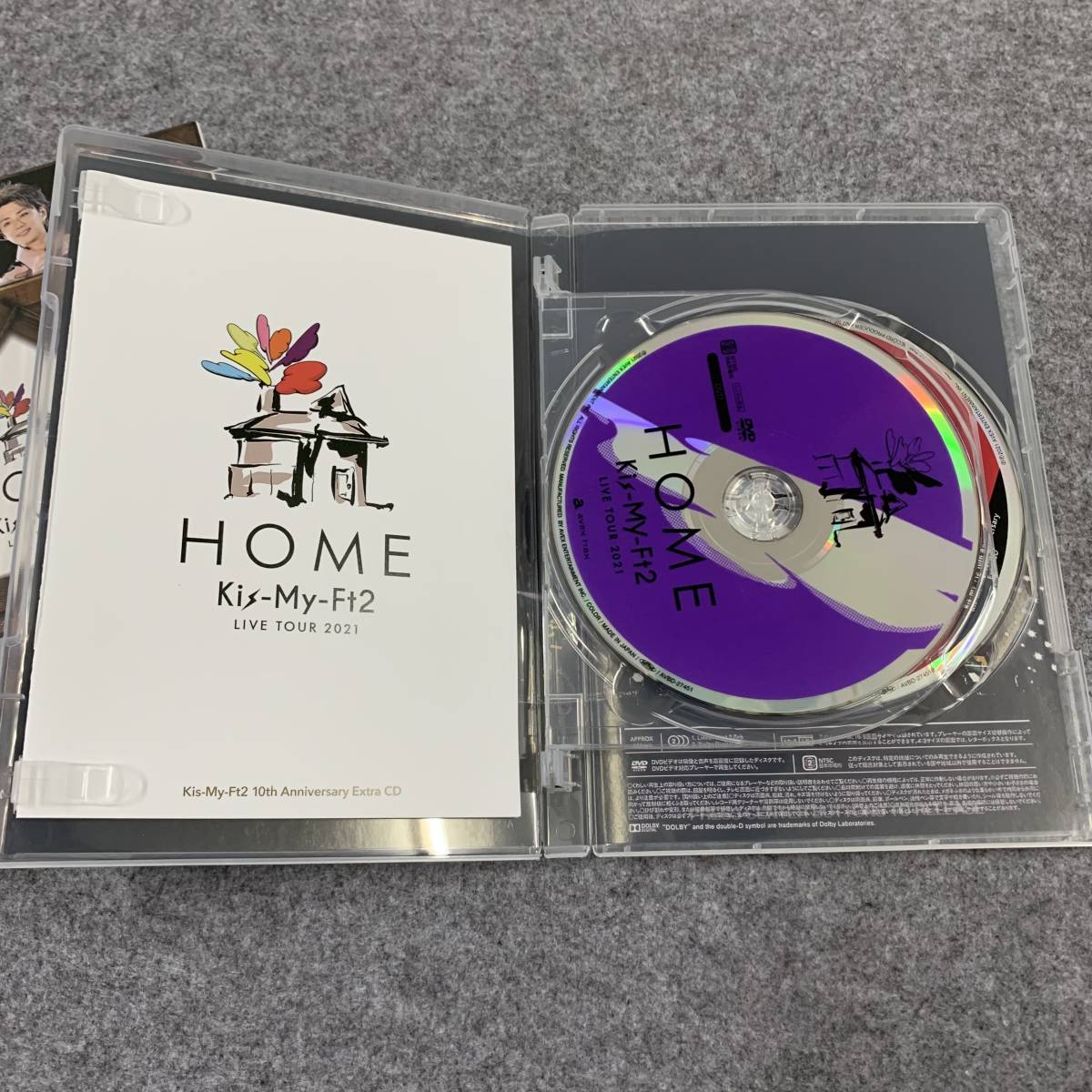 PayPayフリマ｜Kis-My-Ft2/LIVE TOUR 2021 HOME 通常盤 DVD+CD 2枚組