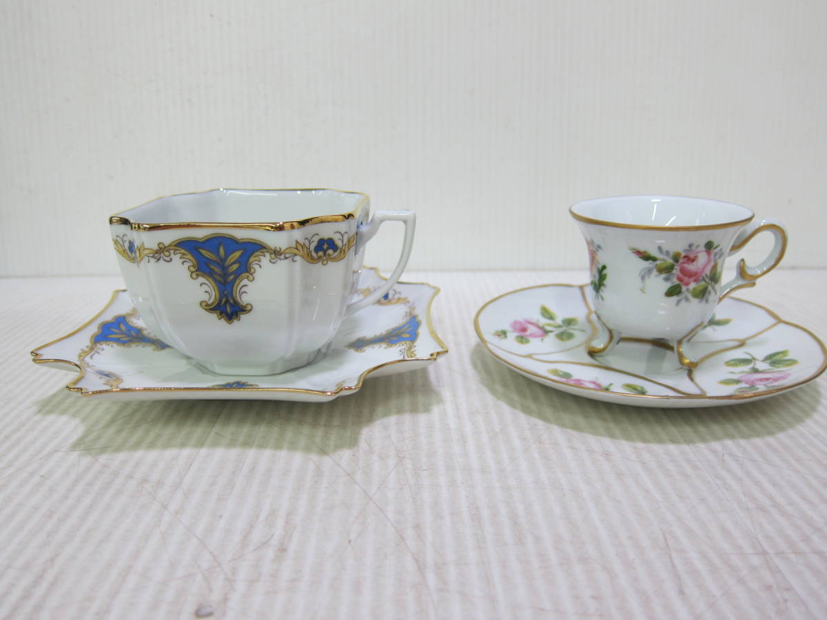 泉〕フランス ヴィンテージ LIMOGES カップ&ソーサー デミタスカップ