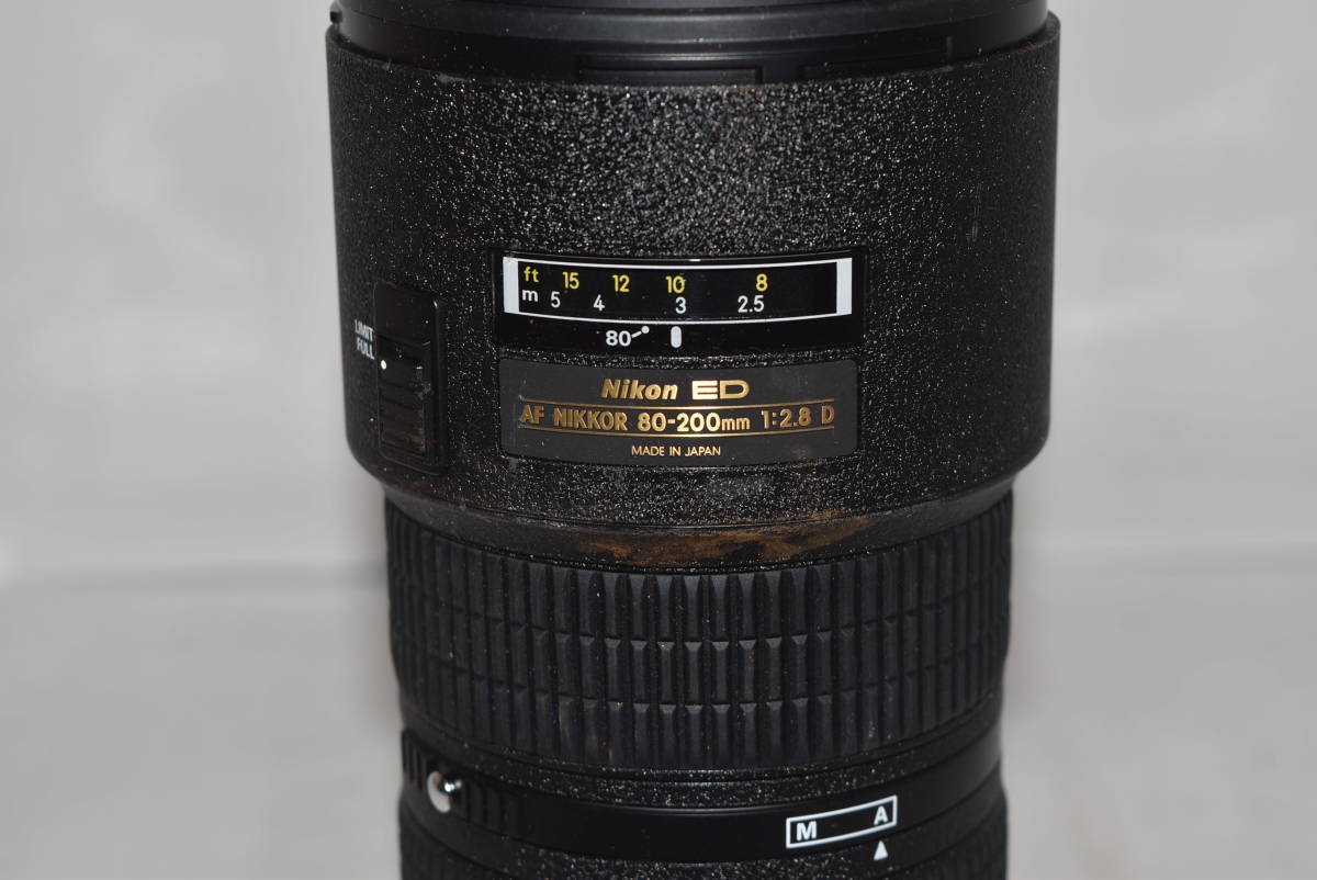 [No.09-041] camera. lens [Nikon] Nikon ED AF NIKKOR 80-200mm 1:2.8 D