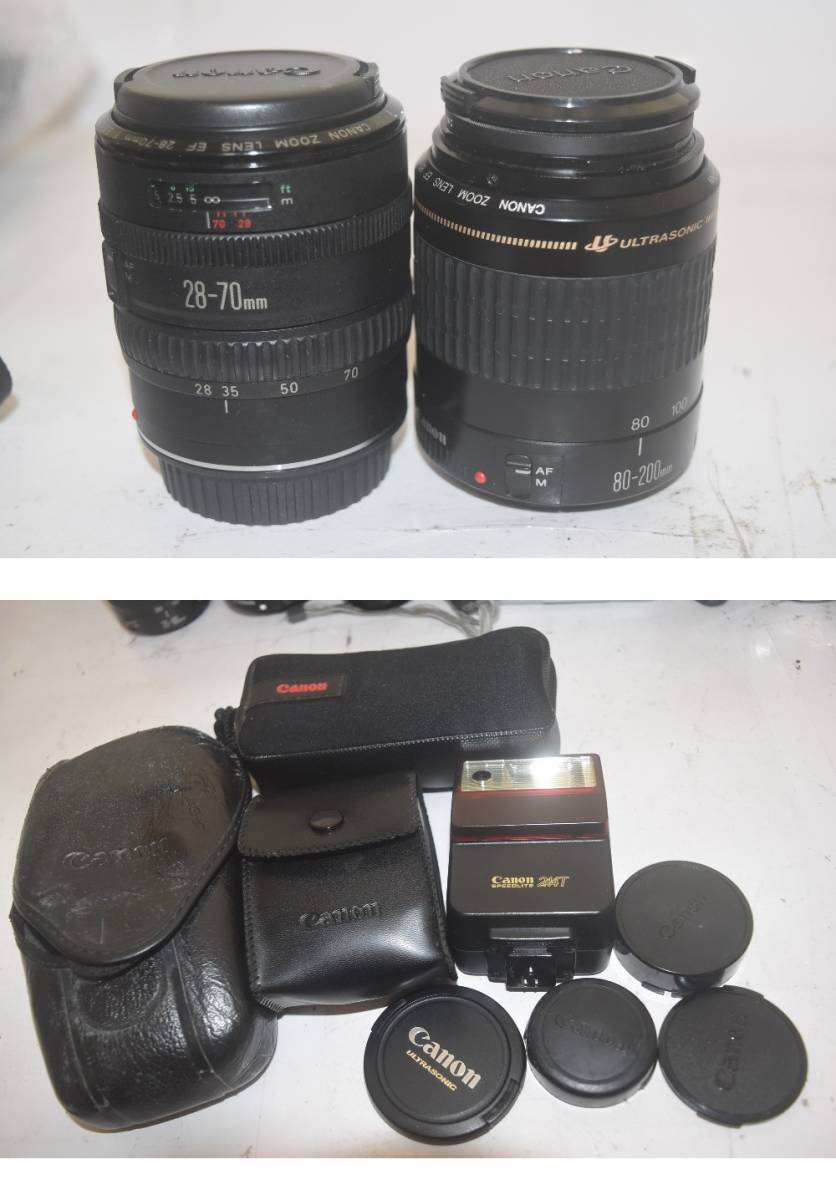 [No.09-019] camera . summarize exhibition [Canon]PC1200 / Autoboy155 / AE-1 / EOS Kiss / EOS 100QD etc. 