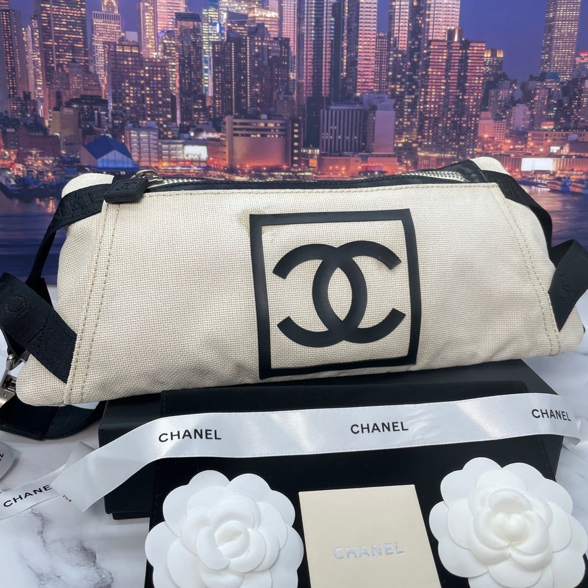 シャネル CHANEL【正規品】スポーツライン ココマーク ボディバッグ-