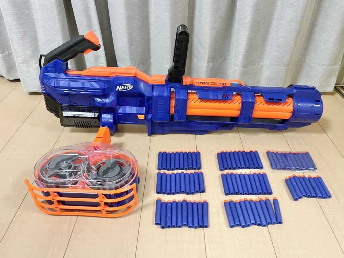 希少 ナーフ Nerf エリート TITAN タイタン CS-50 電動