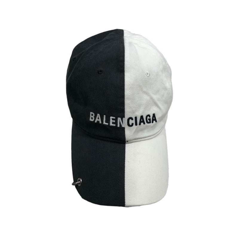バレンシアガ BALENCIAGA バイカラー ベースボールキャップ 帽子