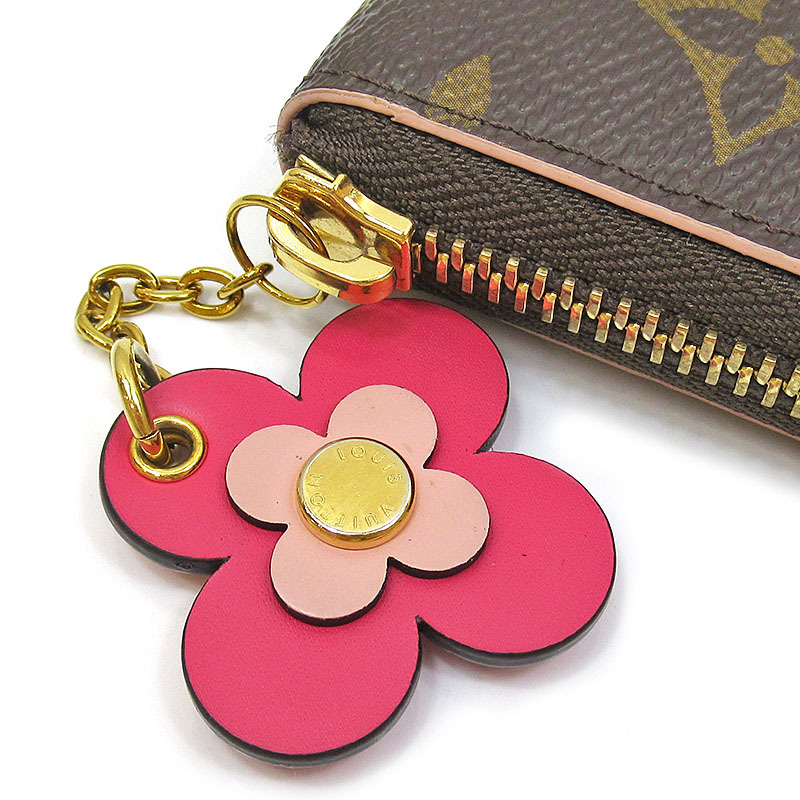 ルイ・ヴィトン LOUIS VUITTON ポルトフォイユ・クレマンス フラワー