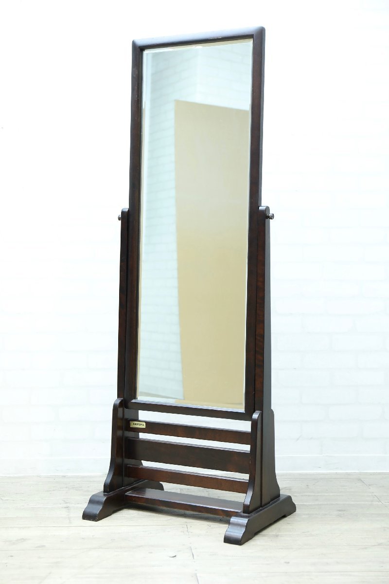 #[F1087]* Hokkaido .. furniture * dresser * dresser * dresser * stand mirror * looking glass * mirror * birch material *