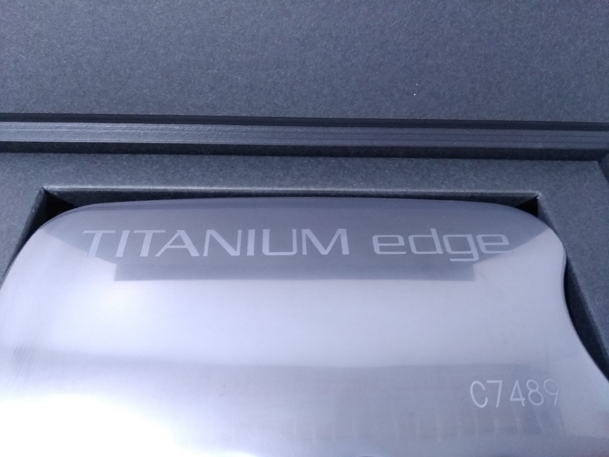 ☆【未使用】YOSA ヨサ TITANIUM edge チタニウムエッジ 美容器具 かっ