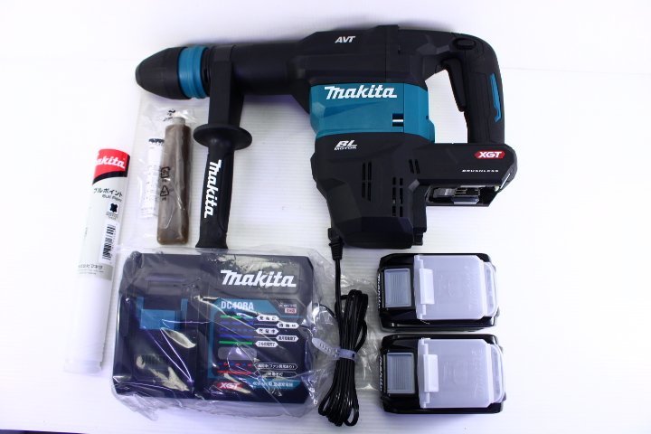 ○【未使用】makita マキタ HM001GRMX 充電式ハンマドリル【10777639