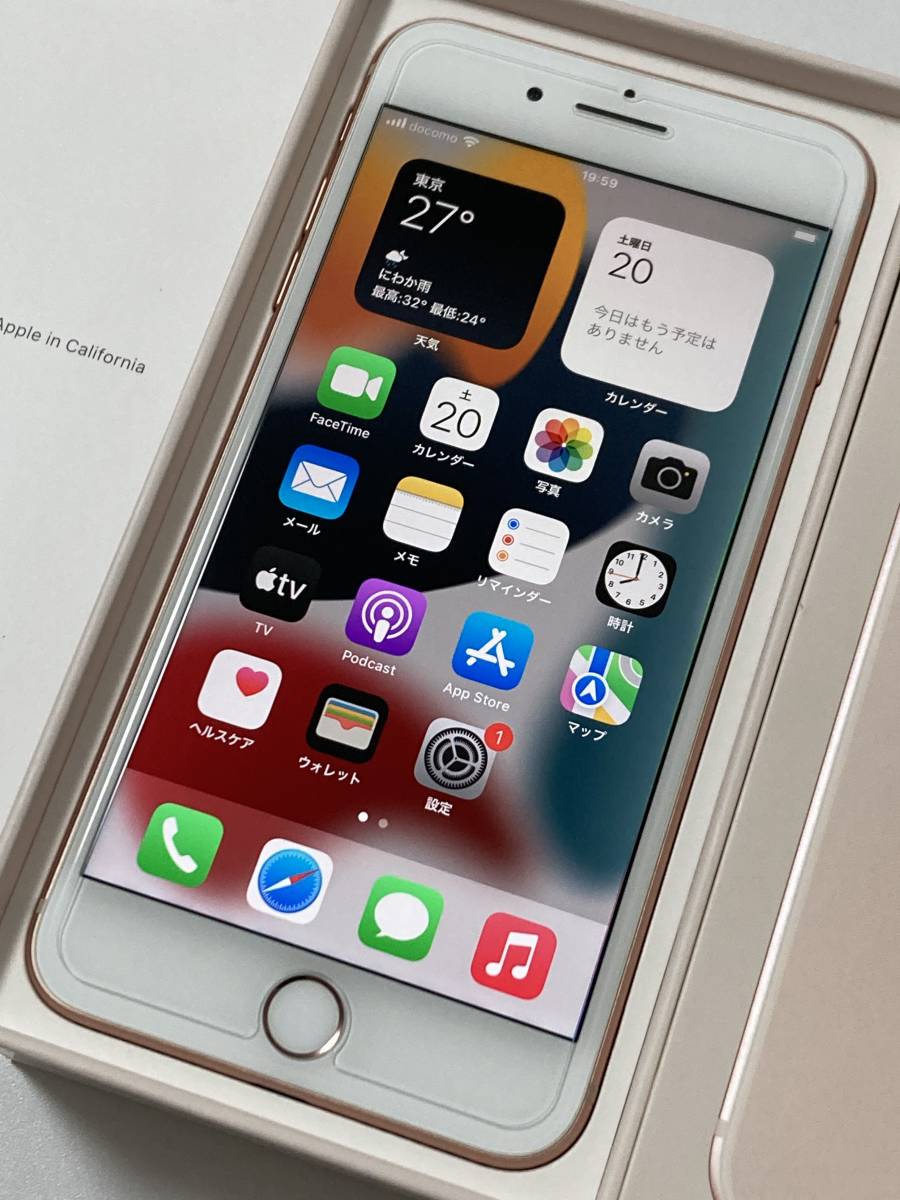 SIMフリー iPhone8 Plus 256GB Gold シムフリー アイフォン8 プラス