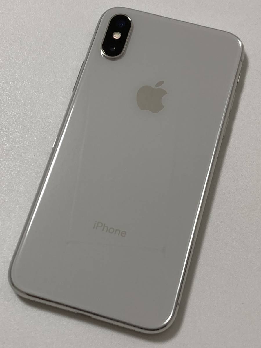 SIMフリー iPhoneX 256GB Silver シムフリー アイフォンX シルバー