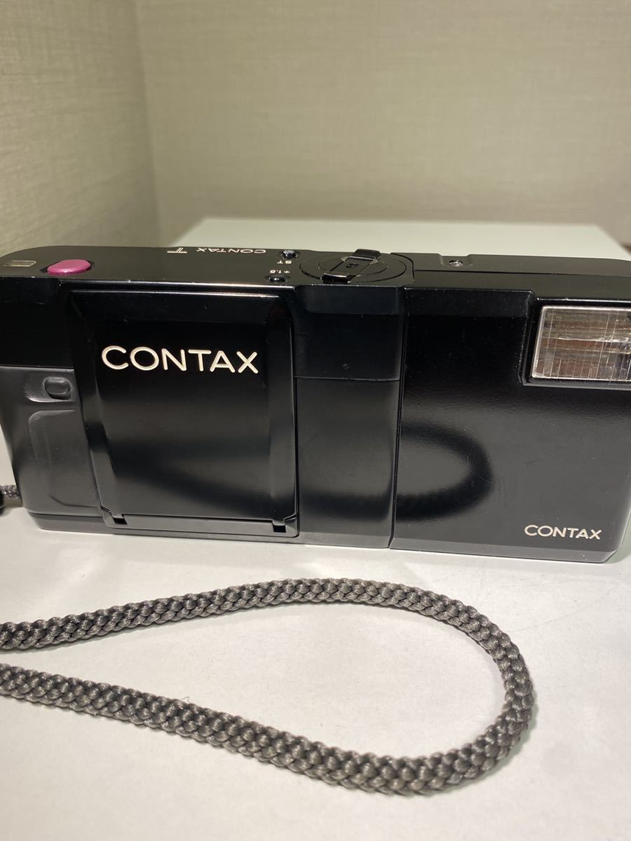 人気のブラック ストラップ付】CONTAX コンタックス T初代 Sonnar 38mm
