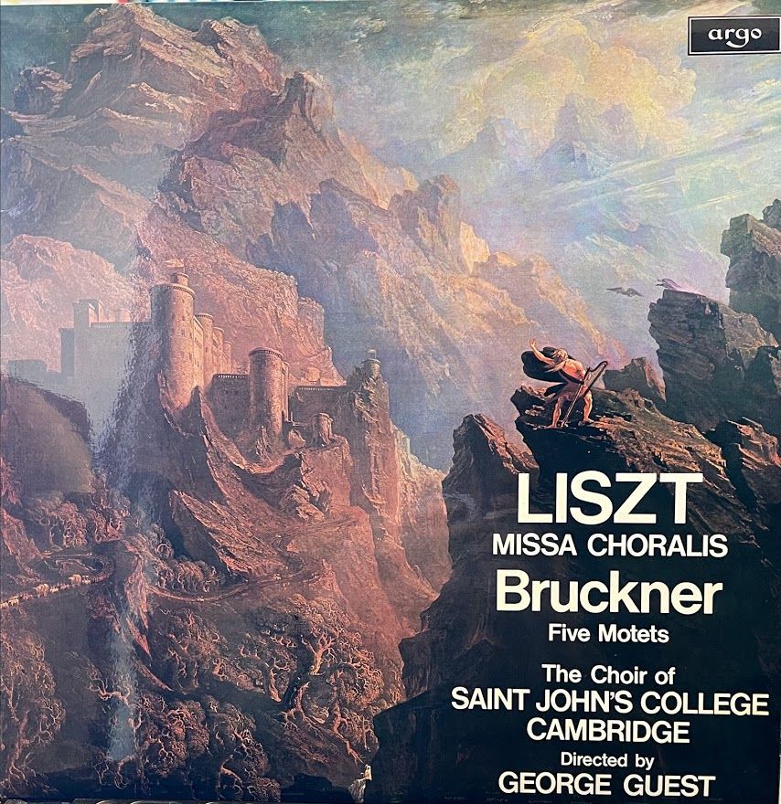 【LP】 英盤 Liszt/ Bruckner / The Choir Of Saint John's College Cambridge* Directed By George Guest_画像1