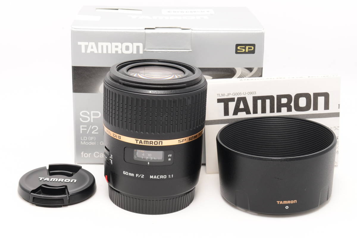 ☆極上品☆ タムロン TAMRON 単焦点マクロレンズ SP AF60mm F2 DiII