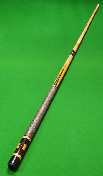 抜群的な重量感！PALMER BILLIARDS バーズアイメイプルベース 本ハギ インレイ キュー_画像1