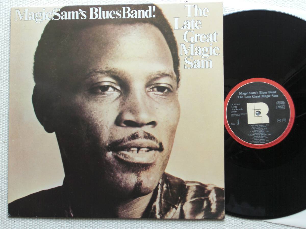 . record LP Magic Sam\'s Blues Band | The Late Great Magic Sam ( L+R Records LR 42.014 )