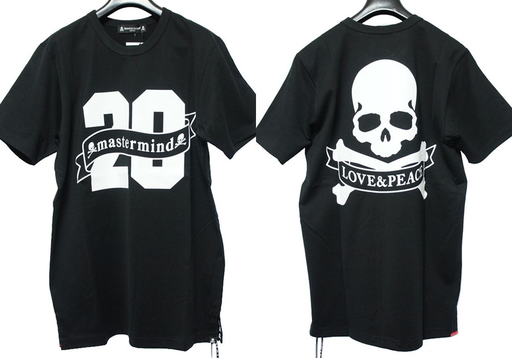 MASTERMIND JAPAN 17AW 20TH Skull футболка S обычная цена 49680 иен mastermind Japan cut and sewn короткий рукав TEE mastermind Japan 