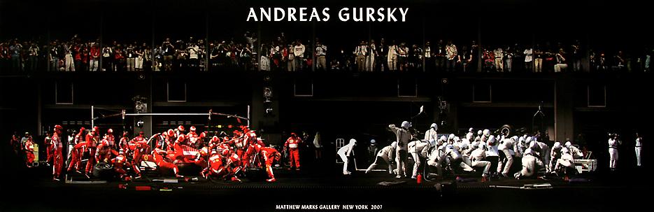 Andreas Gurskyl Andre as*gru ski exhibition viewing . poster 