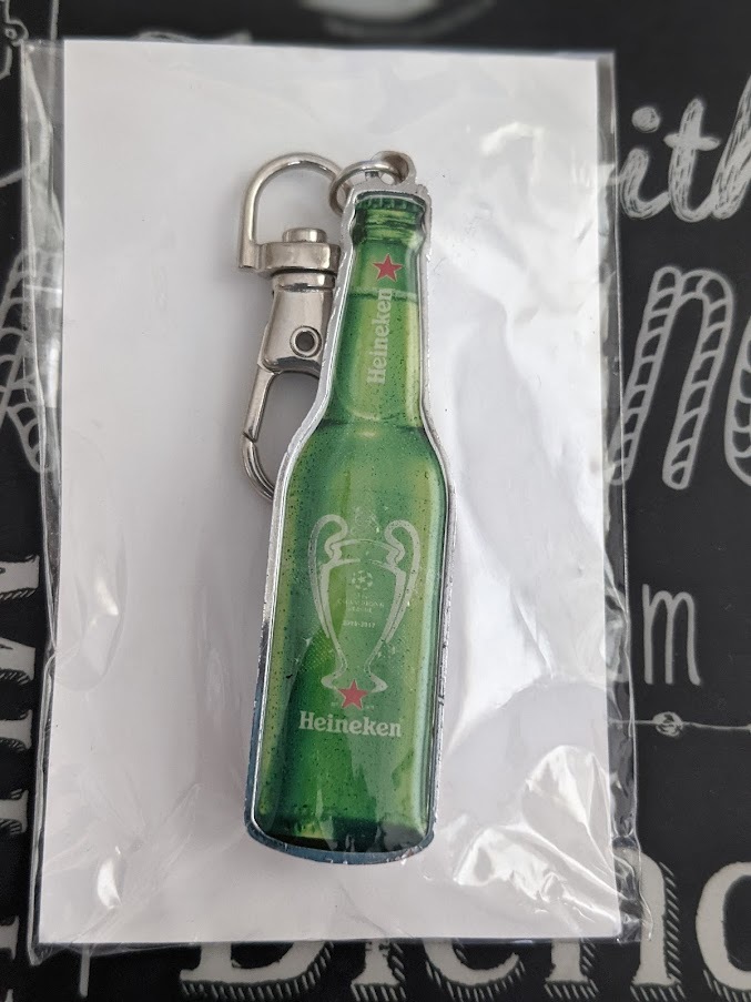 非売品 未開封 Heineken ハイネケン 栓抜き ボトルオープナー キーホルダー ハイネケン ラバーキーリング Heineken キーホルダー アメリカン雑貨