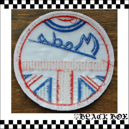 ワッペン MODS モッズ ターゲットマーク ラウンデル PUNK パンク SKA スカ RUDEBOY 英国 イギリス UK GB ENGLAND イングランド 008_画像2