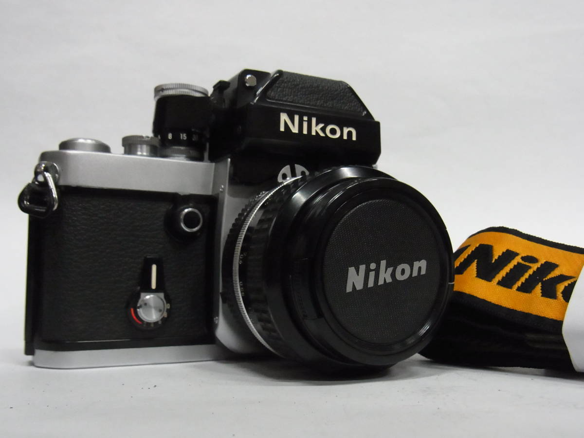 CE297/シャッター確認済み/Nikon F2 8060983 ニコン レンズ NIKKOR 50mm 1:1.4 ファインダー付き 一眼レフ  カメラ 他多数カメラ出品中