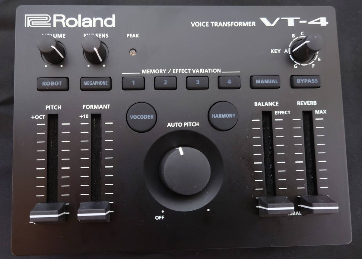 ROLAND VT-4 Voice Transformer ボイストランスフォーマー bprsubang.com