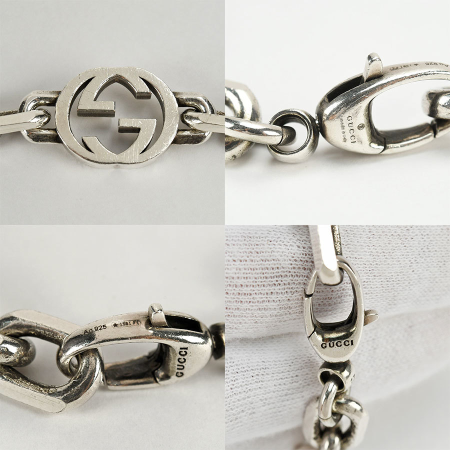 グッチ GUCCI インターロッキングG チェーン ブレスレット 627068