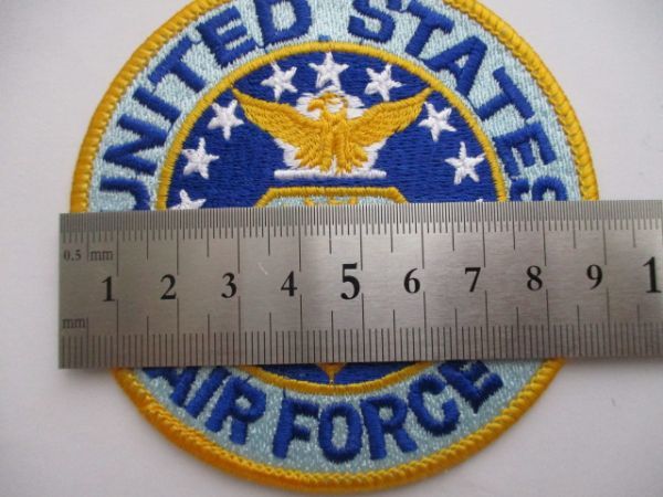 【送料無料】アメリカ空軍UNITED STATES AIR FORCEパッチ刺繍ワッペン/DミリタリーpatchesエンブレムEMBLEM米空軍USAF米軍ロゴ M50_画像8