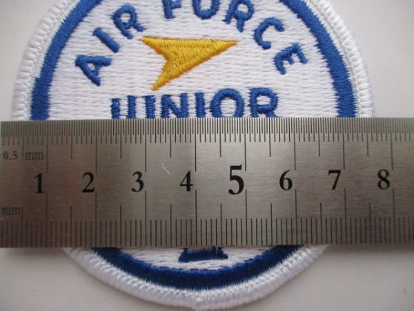 【送料無料】アメリカ空軍AIR FORCE JUNIOR ROTCパッチ刺繍ワッペン/AFJROTC航空大学AIR FORCE米空軍USAF米軍USミリタリー M50_画像8