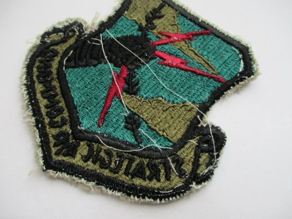 【送料無料】アメリカ空軍STRATEGIC AIR COMMAND戦略航空軍団パッチ刺繍ワッペン/SACエアフォースAIR FORCE米空軍USAF米軍US M53_画像5