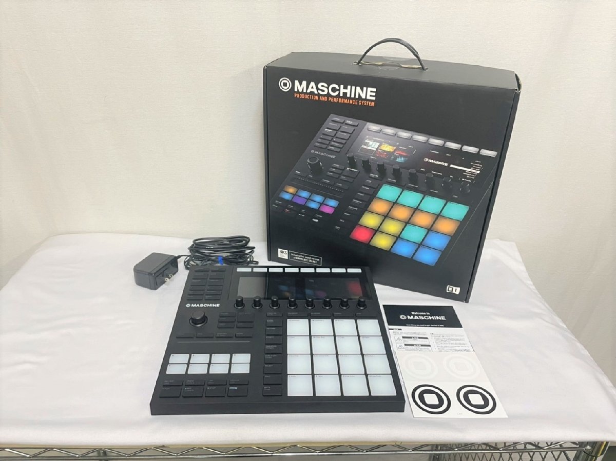 ▽Native Instruments MASCHINE MK3 音出しのみ ライセンス譲渡あり