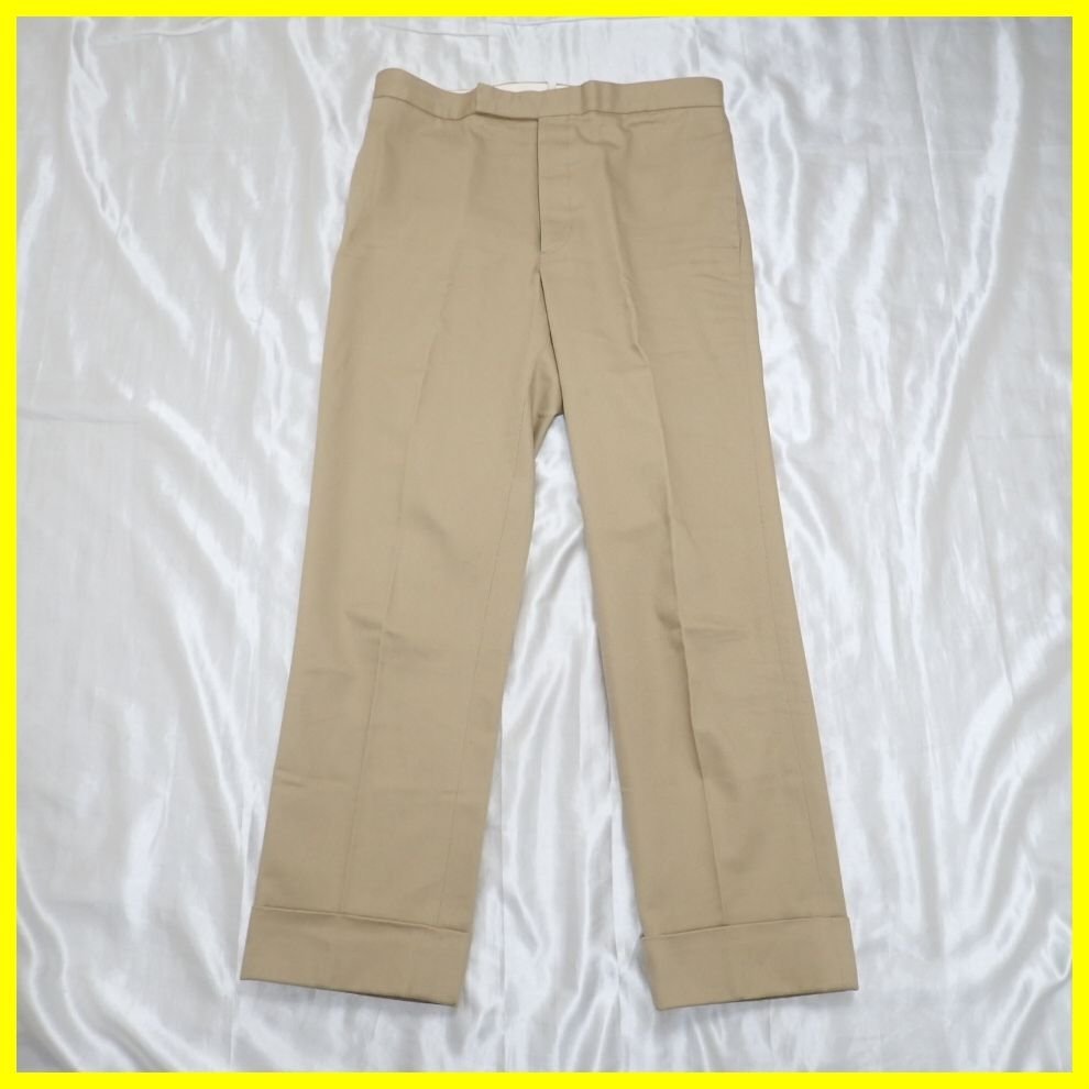☆Thom Browne/トムブラウン スラックスパンツ 3/メンズL相当/ベージュ