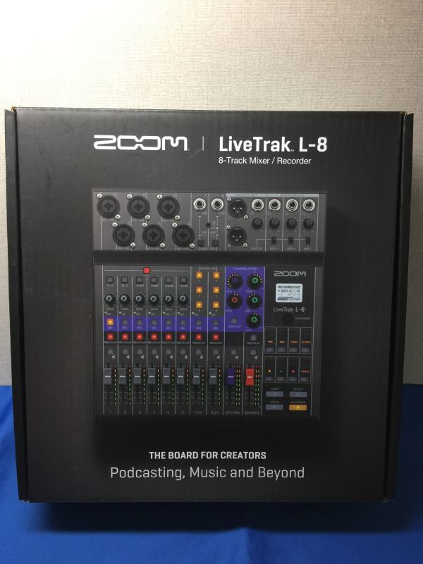 kys1358 ZOOM LIVETRAK L-8 8チャンネル ライブミキサー＆レコーダー