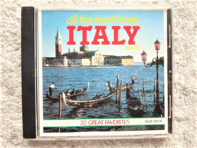 F【 all the best from ITALY VOL.Ⅱ 】CDは４枚まで送料１９８円_画像1