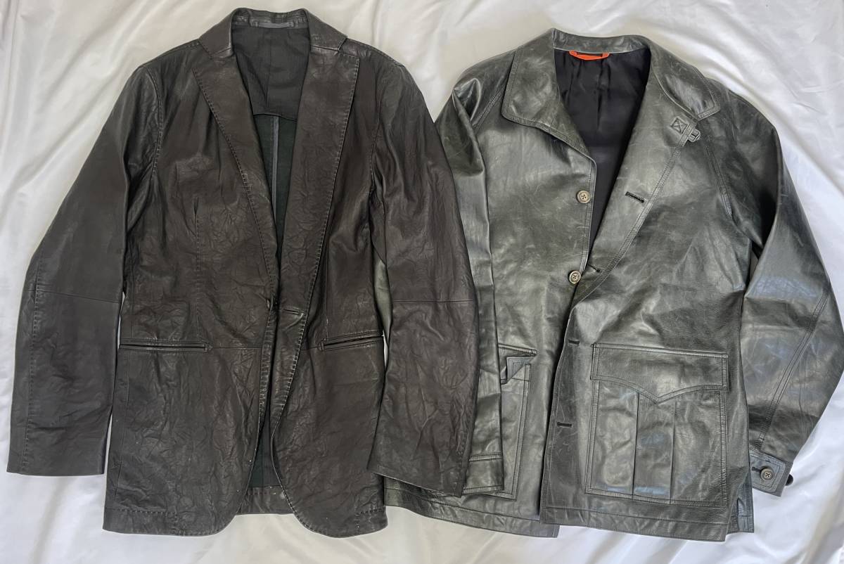 1円スタート】ライダースジャケット2点まとめ売り Paul Smith | ポール