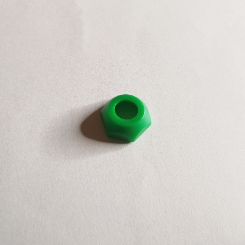 6.35mm цветная гайка зеленый Green 2 шт. комплект 