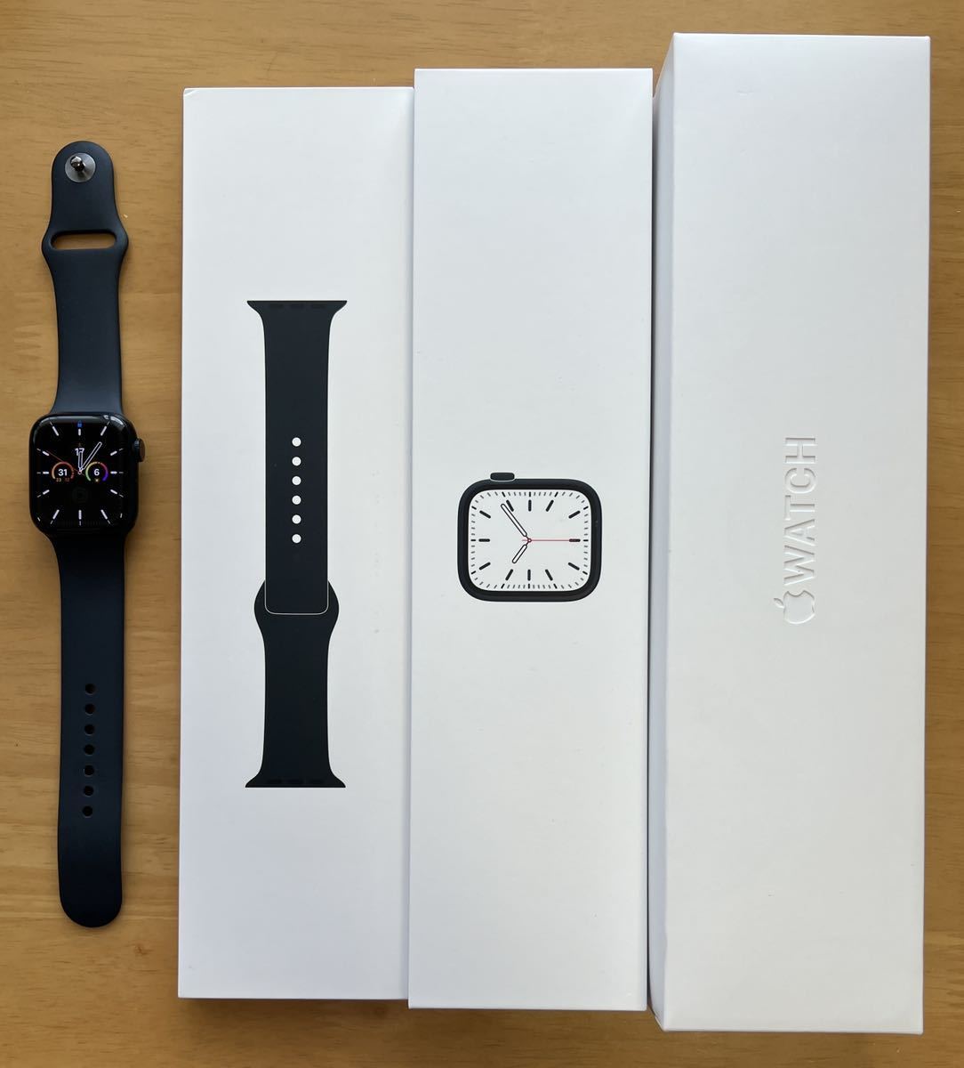 Apple Watch Series 7 GPS+Cellular 41mmミッドナイトアルミニウム