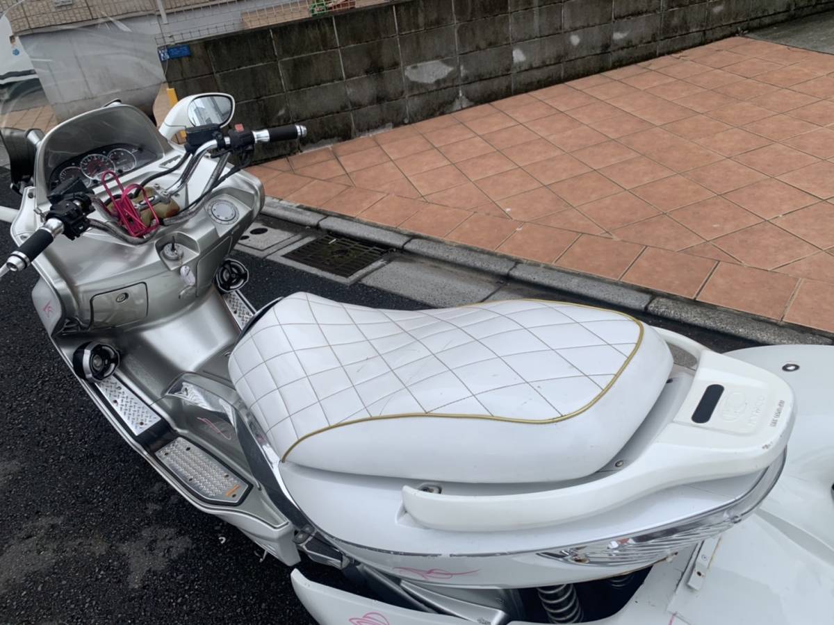 1円スタート KYMCO XCITING 250 トライク キムコ エキサイティングトライク 3輪 側車付き アクラポビッチマフラー 9
