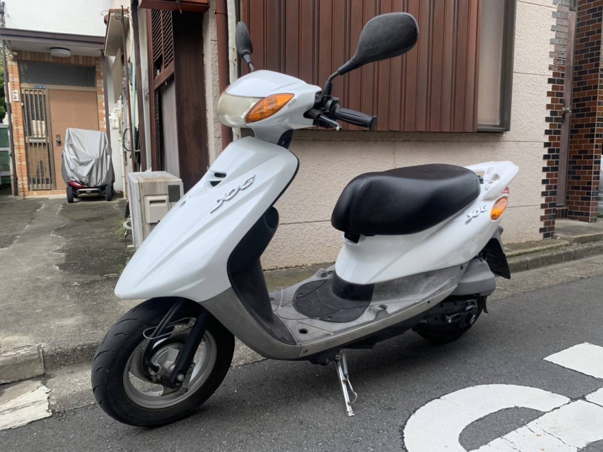 1円スタート YAMAHA JOG SA36J ジョグ ZR風 自賠責付き すぐ乗れます