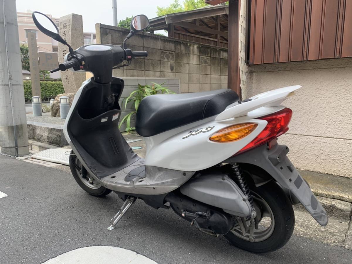 1円スタート YAMAHA JOG SA36J ジョグ ZR風 自賠責付き すぐ乗れます