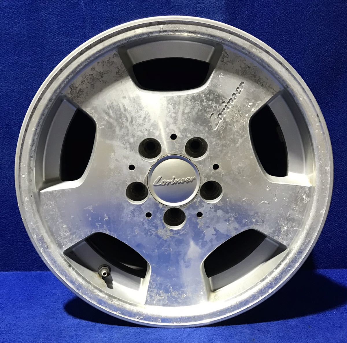 レア!＊希少!＊LORINSER ロリンザー＊16インチホイール＊16x7.5J/+35/112-5H＊2本セット＊メルセデスベンツ_画像4