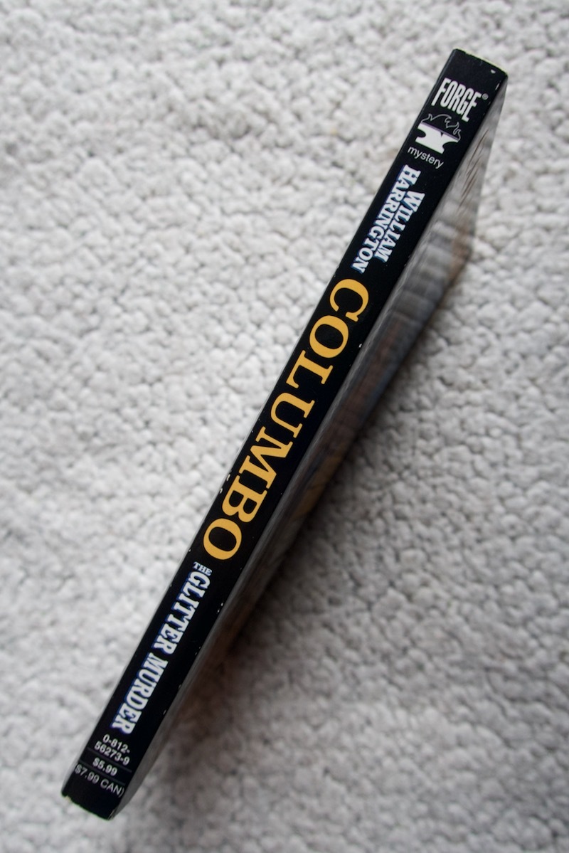 Columbo The Glitter Murder (Tom Doherty Associates) 洋書ペーパーバック コロンボ_画像4
