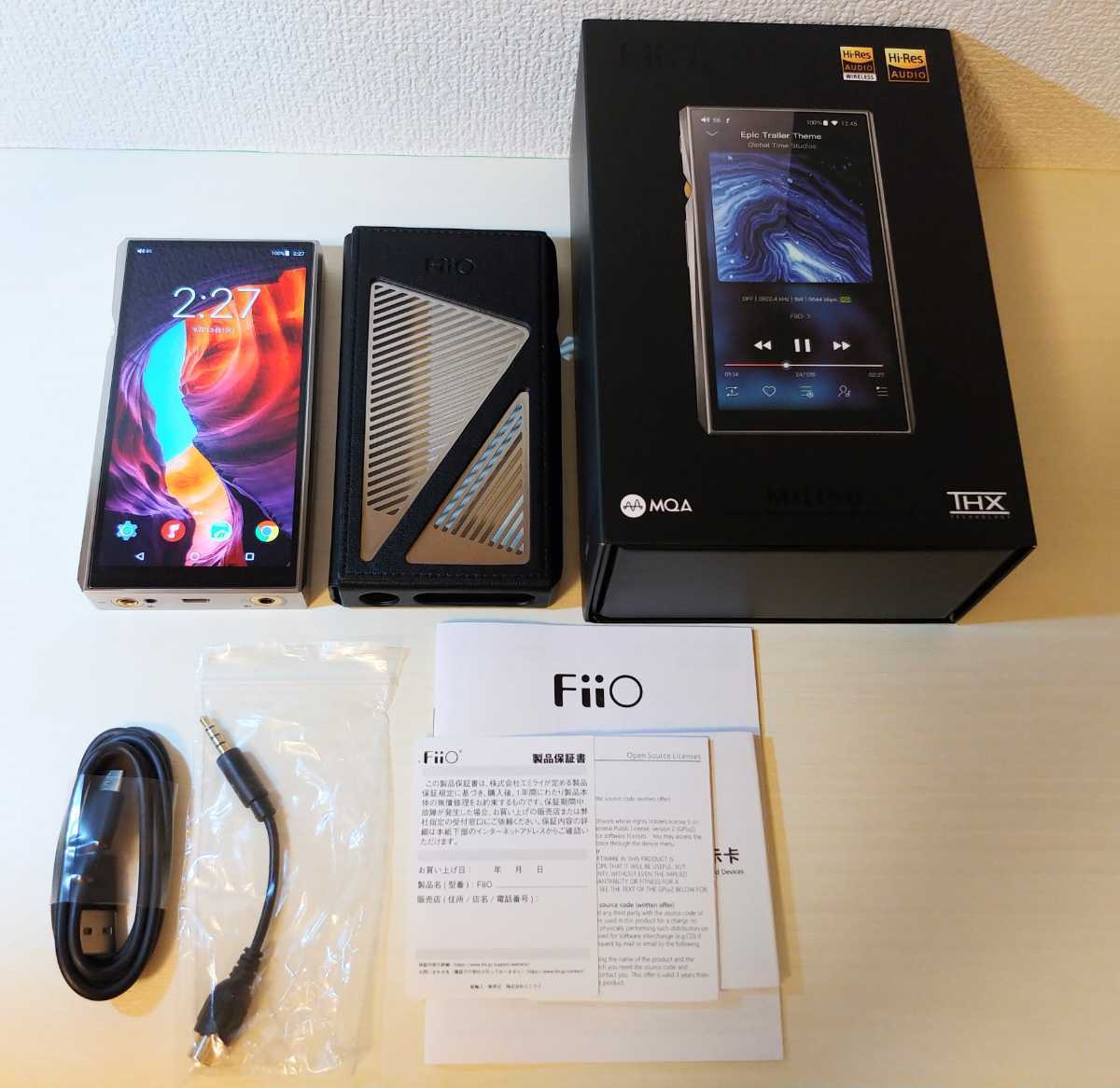 美品 Fiio M11 Pro stainless steel Edition 国内正規代理店品 fiio