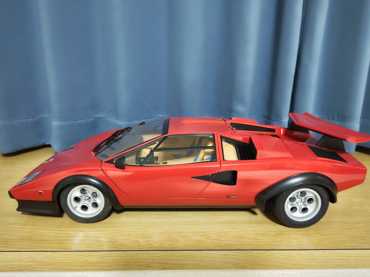 デアゴスティーニ 1/8 ランボルギーニ カウンタック LP500S 完成品