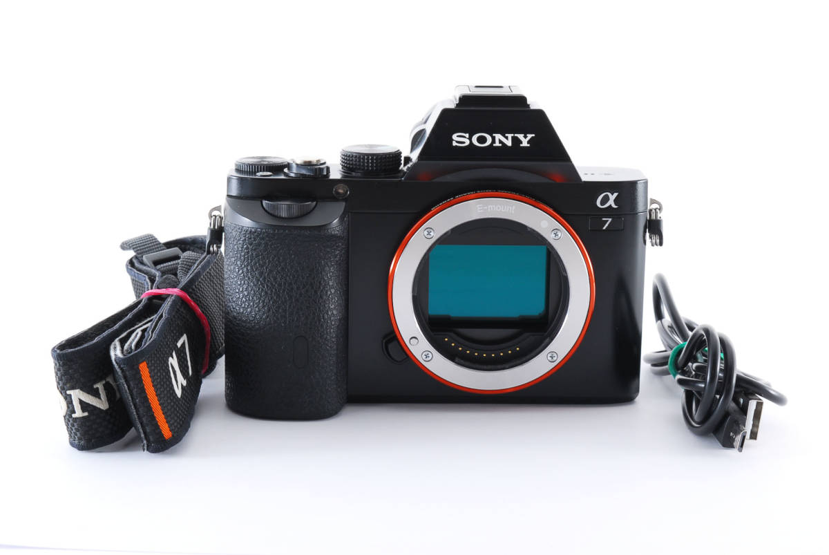 ☆美品☆ ソニー SONY α7 ILCE-7 ボディ ショット数3,709枚 #13605T