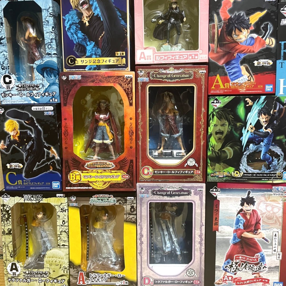 新品未開封】ワンピース 一番くじ フィギュアまとめ売り - library