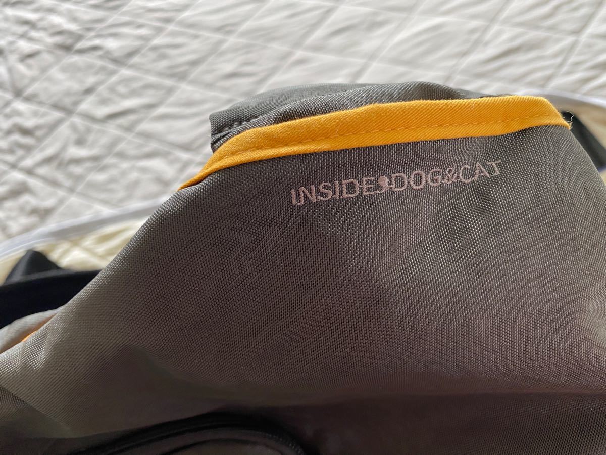 美品】INSIDE DOG &CAT 犬猫用 キャリーバッグ ショルダー リュック
