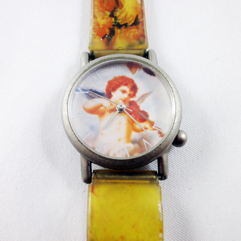 【電池新品】★1995年 ANGEL de Paris　エンジェル・ウォッチ USED_画像1