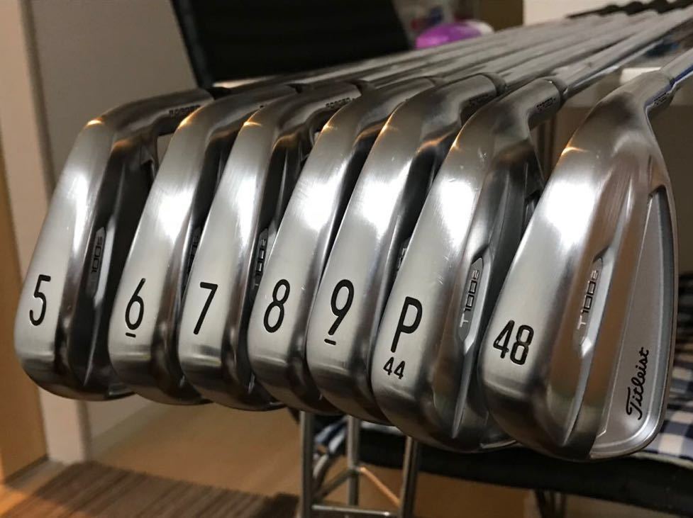 超美品 タイトリスト T100S 5〜PW +48° 7本 MODUS TOUR115 S 日本
