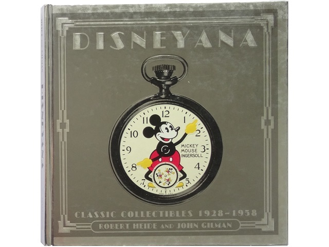  иностранная книга * Disney товары коллекция фотоальбом книга@ Mickey часы 