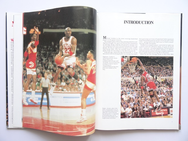 洋書◆マイケル・ジョーダン写真集 本 NBA バスケットボール シカゴ・ブルズ バスケ_画像2